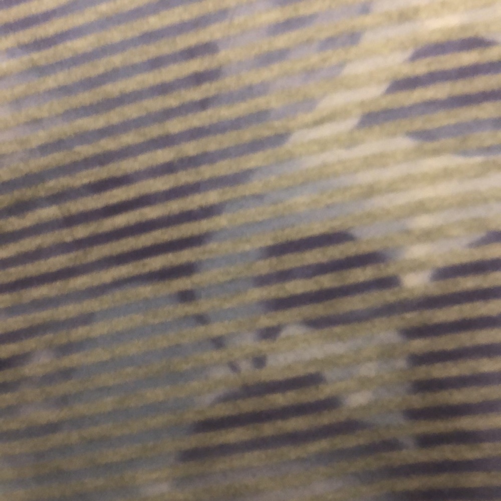 Plus size purple & gray short sleeve top - Picture 5 of 5